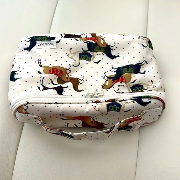 New Paul & Joe Trousse Maquillage IV Chevaux Cosmetic/Makeup Bag Mini Train Case - Picture 3 of 6